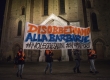 05-01-2019. Bologna, centro. Presidio e corteo contro la chiusura dei porti alle due navi delle ong sea watch e sea eye, promosso da Mediterranea, Tpo, Labas, e altre realtÃ  e centri sociali. Presente bergonzoni. Corteo per ugo bassi fino a piazza san francesco. Foto Michele Lapini/Eikon