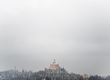 23-01-2019. Bologna, colli. La neve Ã¨ arrivata sui colli e sulla basilica di san luca. Tetti, campi e alberi innevati da San Luca fino a Sabbiuno. Foto Michele Lapini/eikon